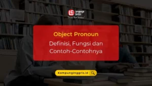 object pronoun dalam bahasa inggris